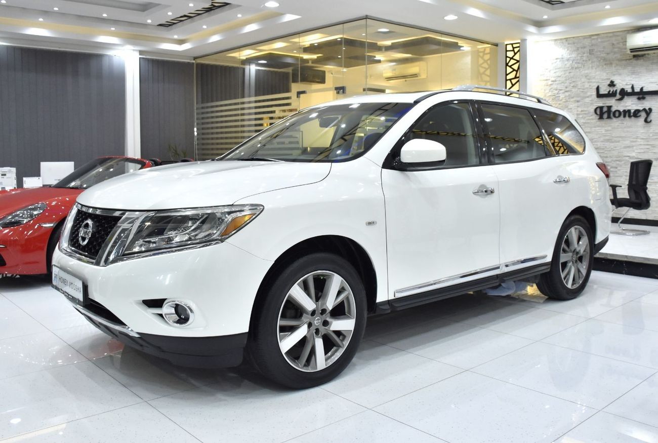 نيسان باثفايندر EXCELLENT DEAL for our Nissan Pathfinder SV 4WD ( 2014 Model ) in White Color GCC Specs