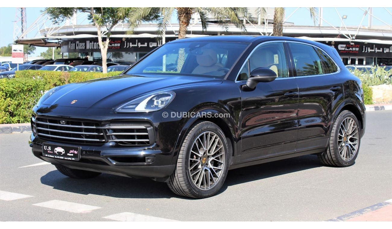 Porsche Cayenne V6 GCC 2018 UNDER WARRANTY