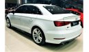 Audi S3 AUDI S3 2016 MODEL GCC CAR IN PERFECT CONDITION FOR ONLY 79K WITH FREE INSURANCE + REG. AND WA