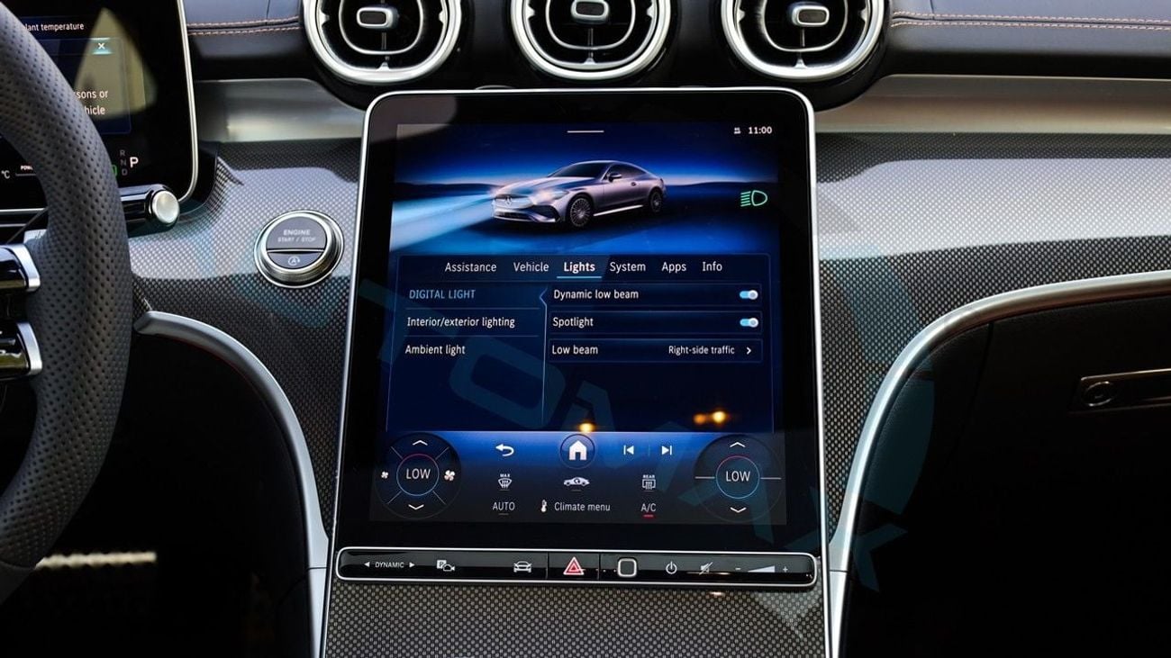 Mercedes Benz CLE200 (For Export , НА ЭКСПОРТ) 2026 AMG COUPE EQ Boost RWD GCC 0Km Без пробега