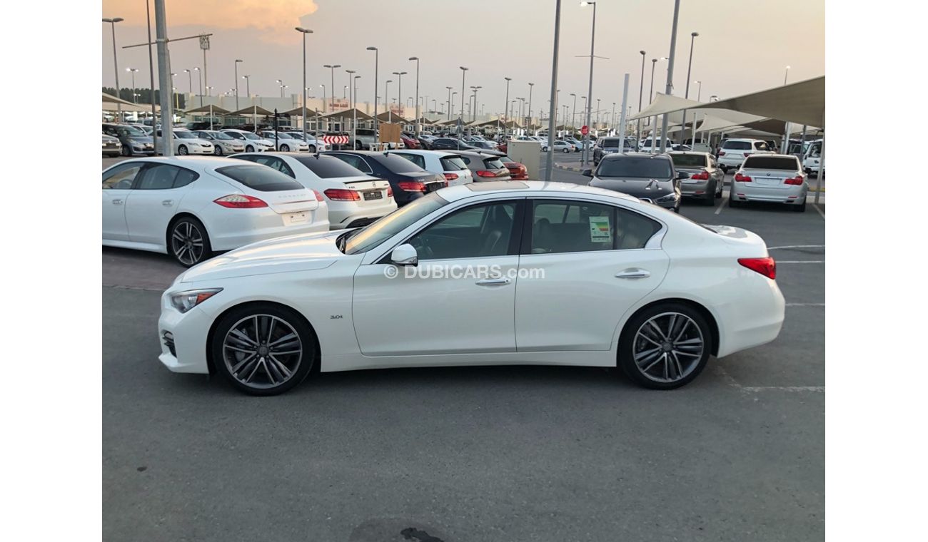 Infiniti Q50 Infinity Q50 model 2017 GCC car prefect condition full option low mileage