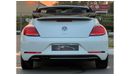 Volkswagen Beetle VOLKSWAGEN BEETLE TURBO 2018 IN LOW MILEAGE CONVERTABLE