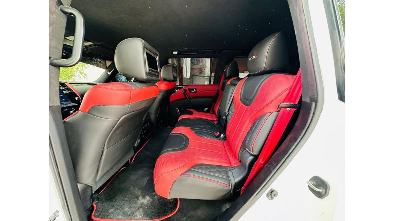 Nissan Patrol NISSAN PATROL LE PLATINUM CITY 5.6 V8 | SPACIOUS LUXURY CABIN | RED BLACK INTERIOR | GCC