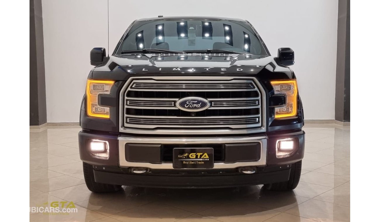 Ford F-150 2017 Ford F-150 Limited, 2022 Ford Warranty, 2022 Ford Service Contract, Full Service History, GCC