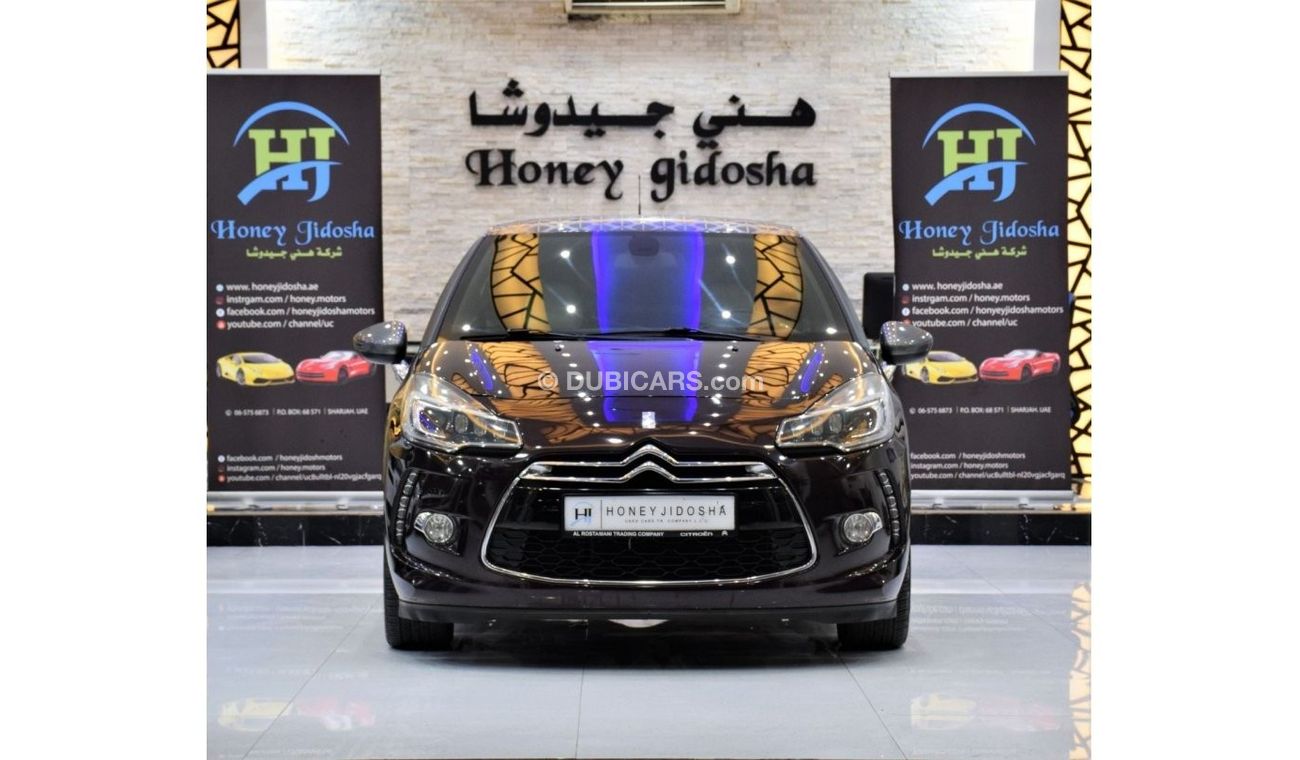 Citroen DS3 EXCELLENT DEAL for our Citroen DS3 ( 2015 Model! ) in Purple Color! GCC Specs