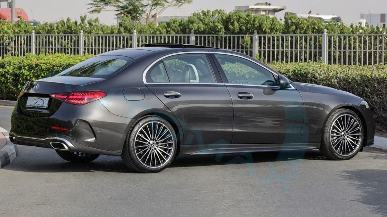 مرسيدس بنز C 200 AMG Premium EQ Boost 1.5L RWD 2026 GCC 0Km With 2 Years Unlimited Mileage Warranty @Official Dealer