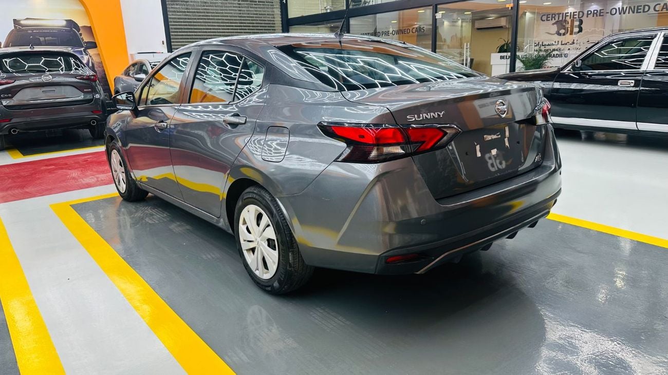 نيسان صني شكل جديد | بدون رسوم إضافية | تحت الضمان | مستعمل معتمد | بدون دفعة أولى