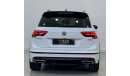 Volkswagen Tiguan R-Line 2020 Volkswagen Tiguan R-Line, VW Warranty - Service Contract, Full Service History, GCC