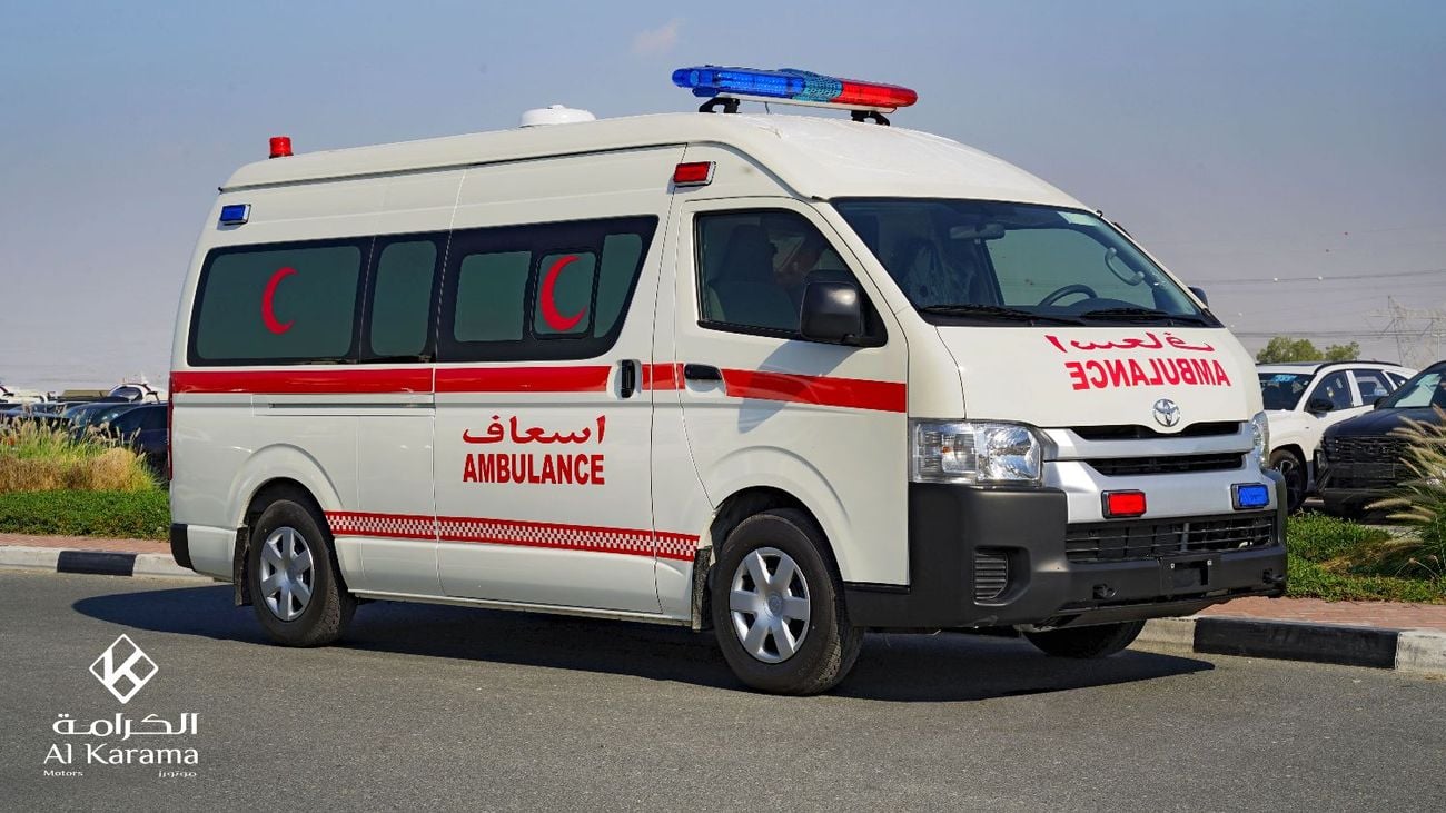 تويوتا هاياس Ambulance - 2.5L - Manual - Medical Transport - Engineered for Emergencies