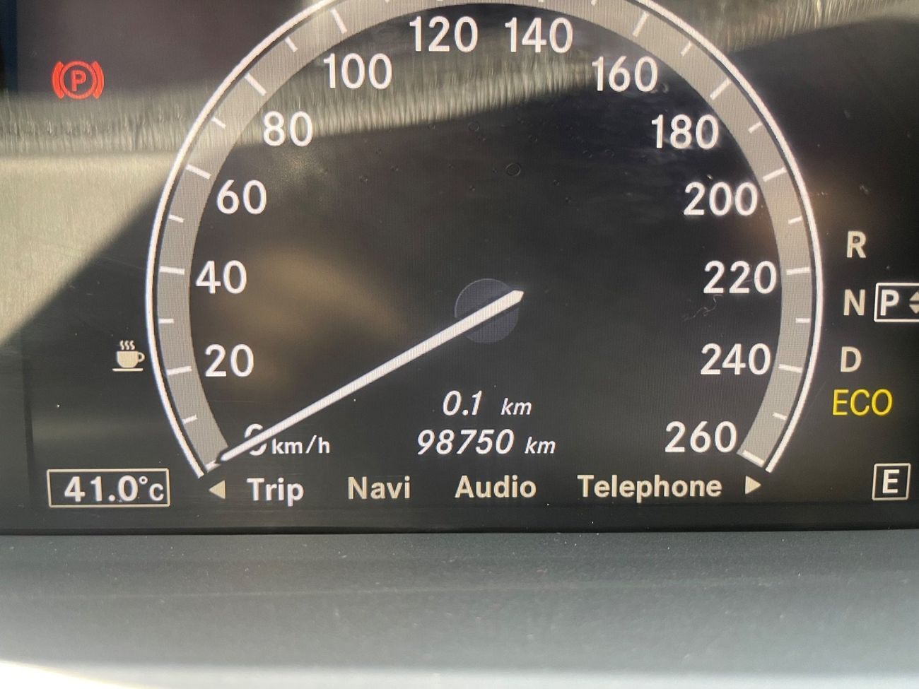 مرسيدس بنز CL 500 وارد اليابان اوراق جمارك نظيفة جدا ًبدون حوادث