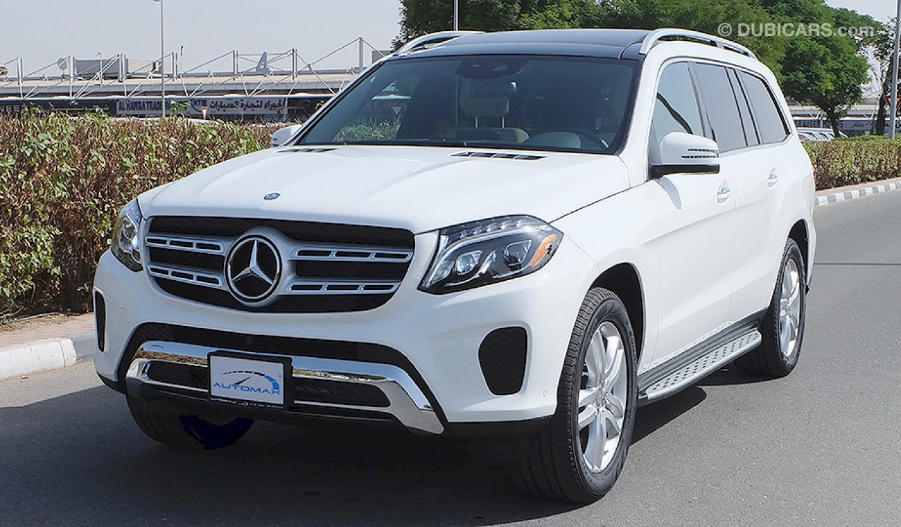 Mercedes-Benz GLS 450 2018 4Matic, 3.0L V6, 0km with 2 Years Unlimited Mileage Dealer Warranty