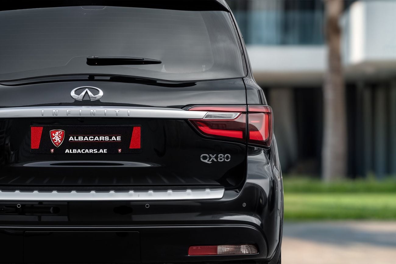 إنفينيتي QX80 QX80 | 4,113 P.M | 0% Downpayment | Infiniti Warranty & Service!