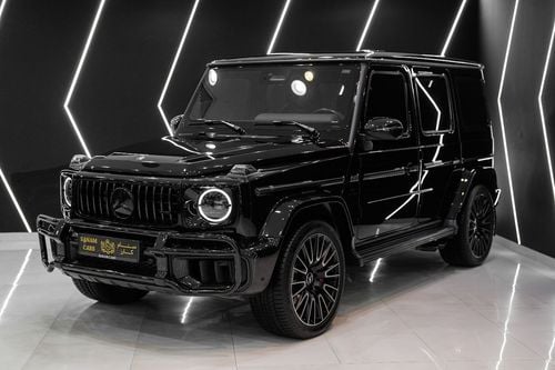 Mercedes-Benz G 63 AMG 4MATIC SUV Double Night Package, G Manufaktur, A22 Suspension, Rear Entertainment, Dealer Warranty +