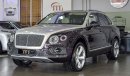 Bentley Bentayga 6.0L - W12 Twin Turbo / Warranty / GCC Specifications