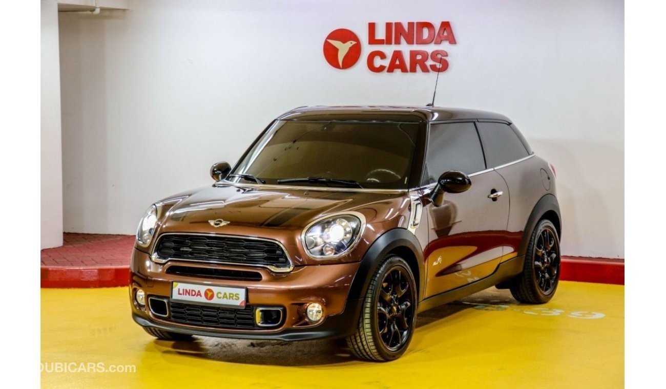 Mini Cooper S Paceman RESERVED ||| Mini Cooper S Paceman 4x4 2013 GCC under Warranty