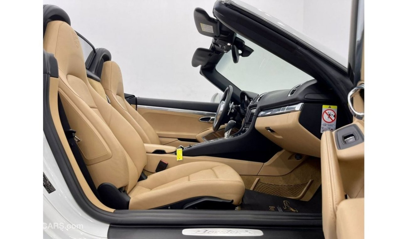 بورش بوكستر 718 2016 Porsche Boxster S Sport Chrono Package , Porsche Service History, Warranty, GCC