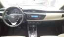 Toyota Corolla Toyota Corolla 1.6 2015 GCC