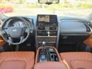 Nissan Patrol LE Platinum 5.6L 2023 GCC ROSTAMANI LOW MILEAGE WITH AGENCY WARRANTY IN MINT CONDITION