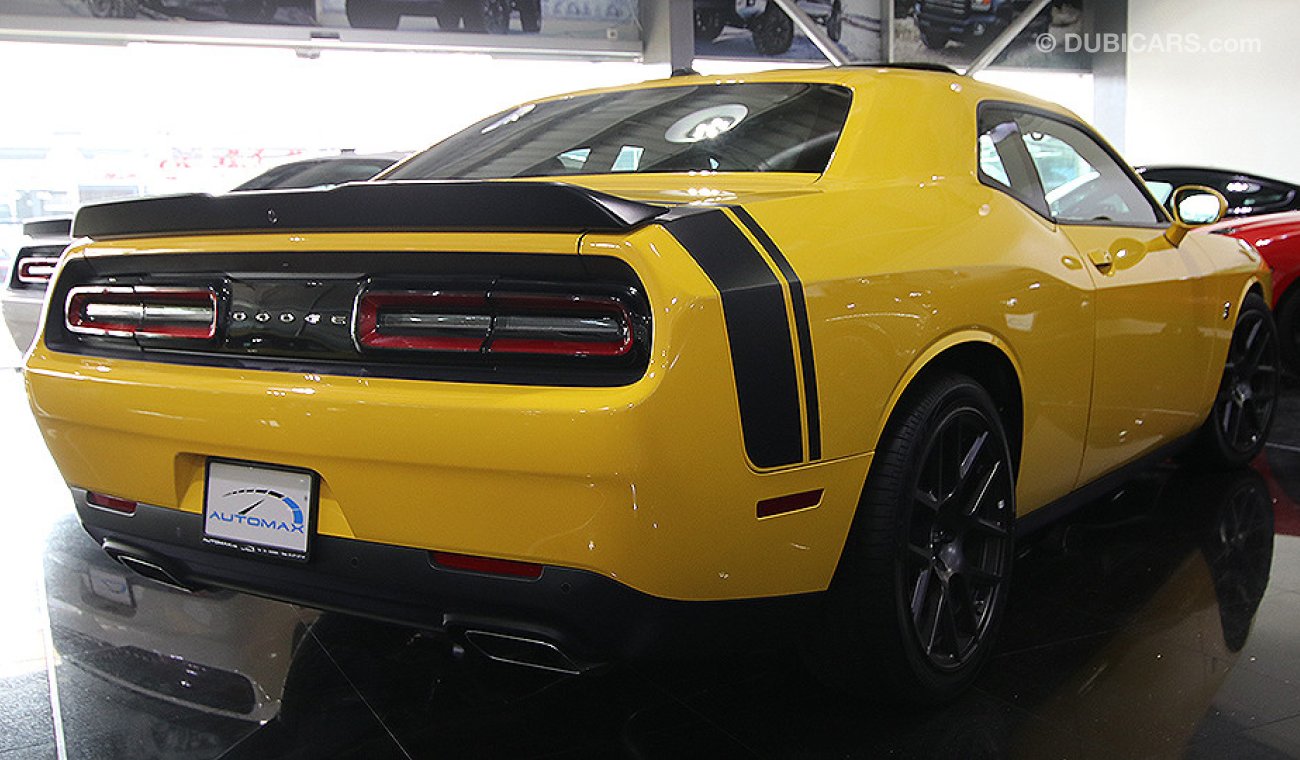 Dodge Challenger Scatpack 2018, SRT 392 HEMI, 6.4L V8 GCC, 0km with 3 Years or 100,000km Warranty