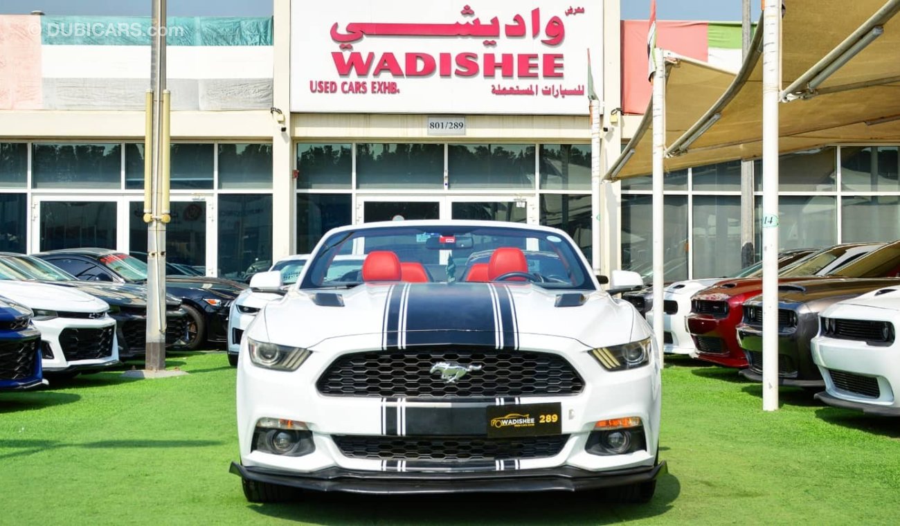 فورد موستانج Mustang Eco-Boost V4 2.3L 2017/Leather Interior/FullOption/Very Good Condition