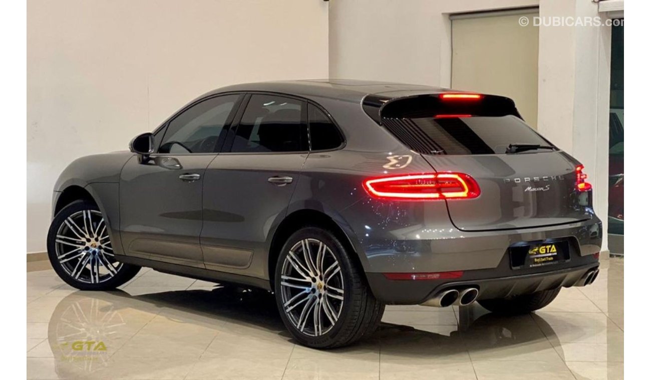 Porsche Macan S 2016 Porsche Macan S, Porsche Warranty, Full Service History, GCC