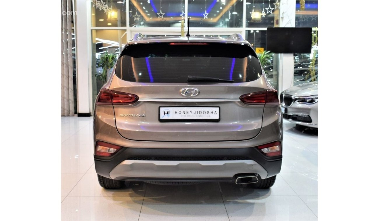 Hyundai Santa Fe EXCELLENT DEAL for our Hyundai SantaFe 2019 Model!! in Brown Color! GCC Specs