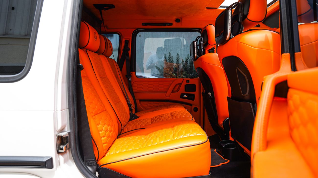 مرسيدس بنز G 500 Mercedes G Class (G500) modified to latest G63 exterior.