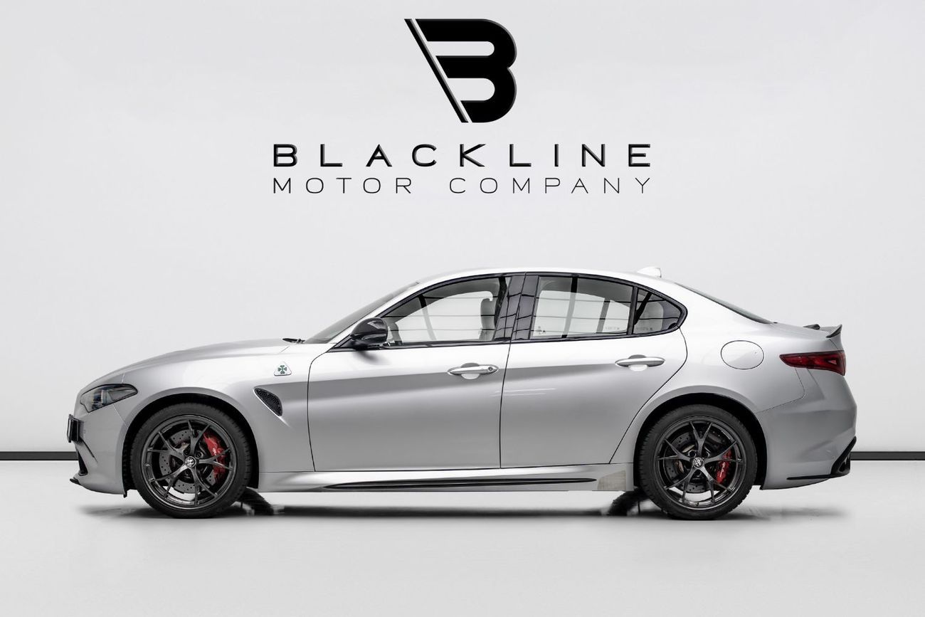 Alfa Romeo Giulia Quadrifoglio 2.9L (510 HP) 2020 Alfa Romeo Giulia Quadrifoglio, 2026 Agency Warranty + Service Contr