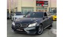 Mercedes-Benz E300 (2015)  //AMG// GCC FULLY LOADED /ORIGINAL PAINT/ SERVICE COMPANY