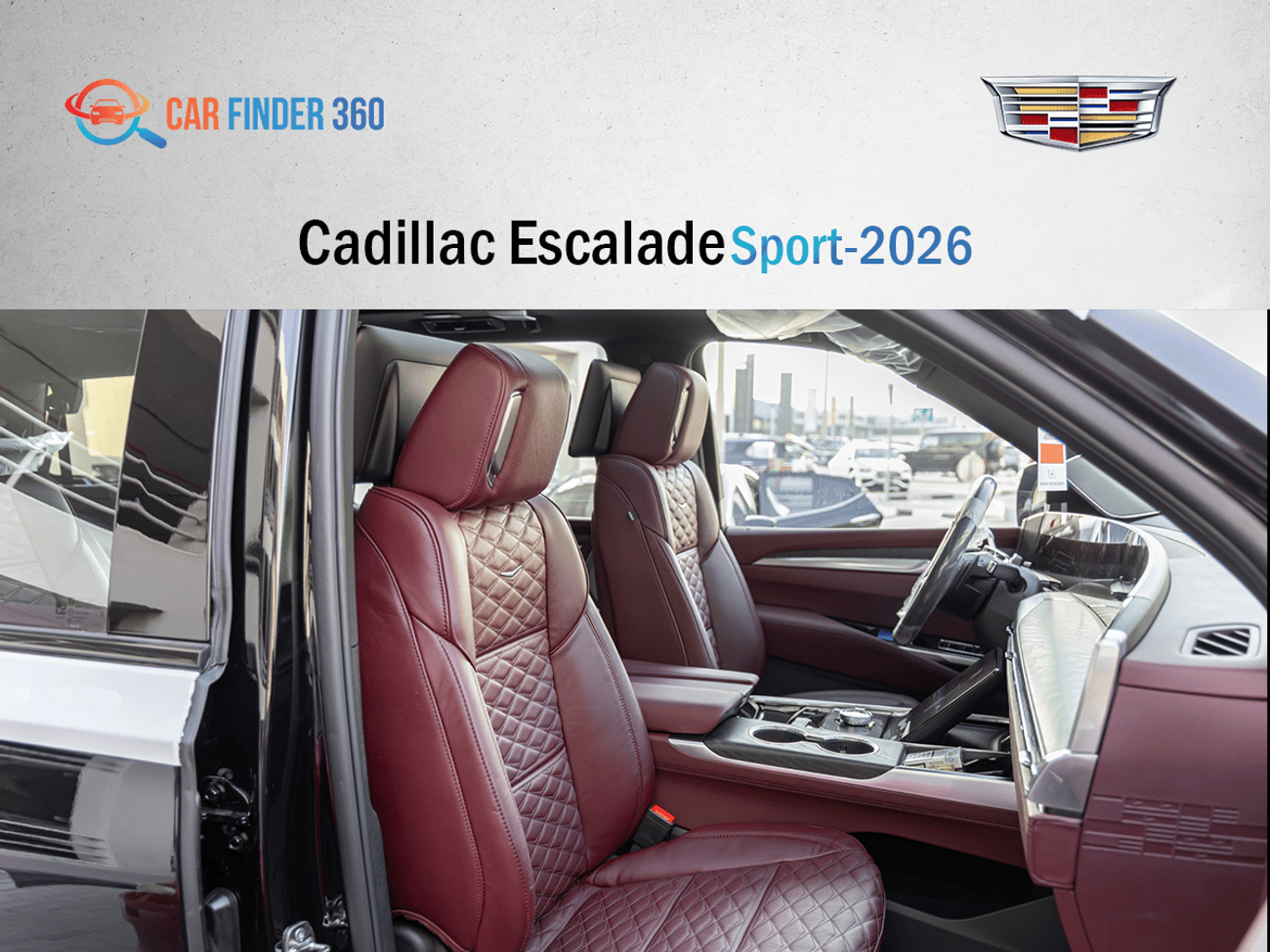 كاديلاك إسكالاد Cadillac Escalade Sport - 2026 - GCC (export only)
