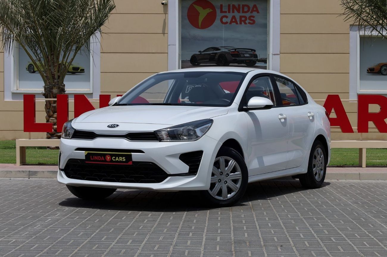 Kia Rio Kia Rio 2021 GCC under Agency Warranty with Flexible Down-Payment.