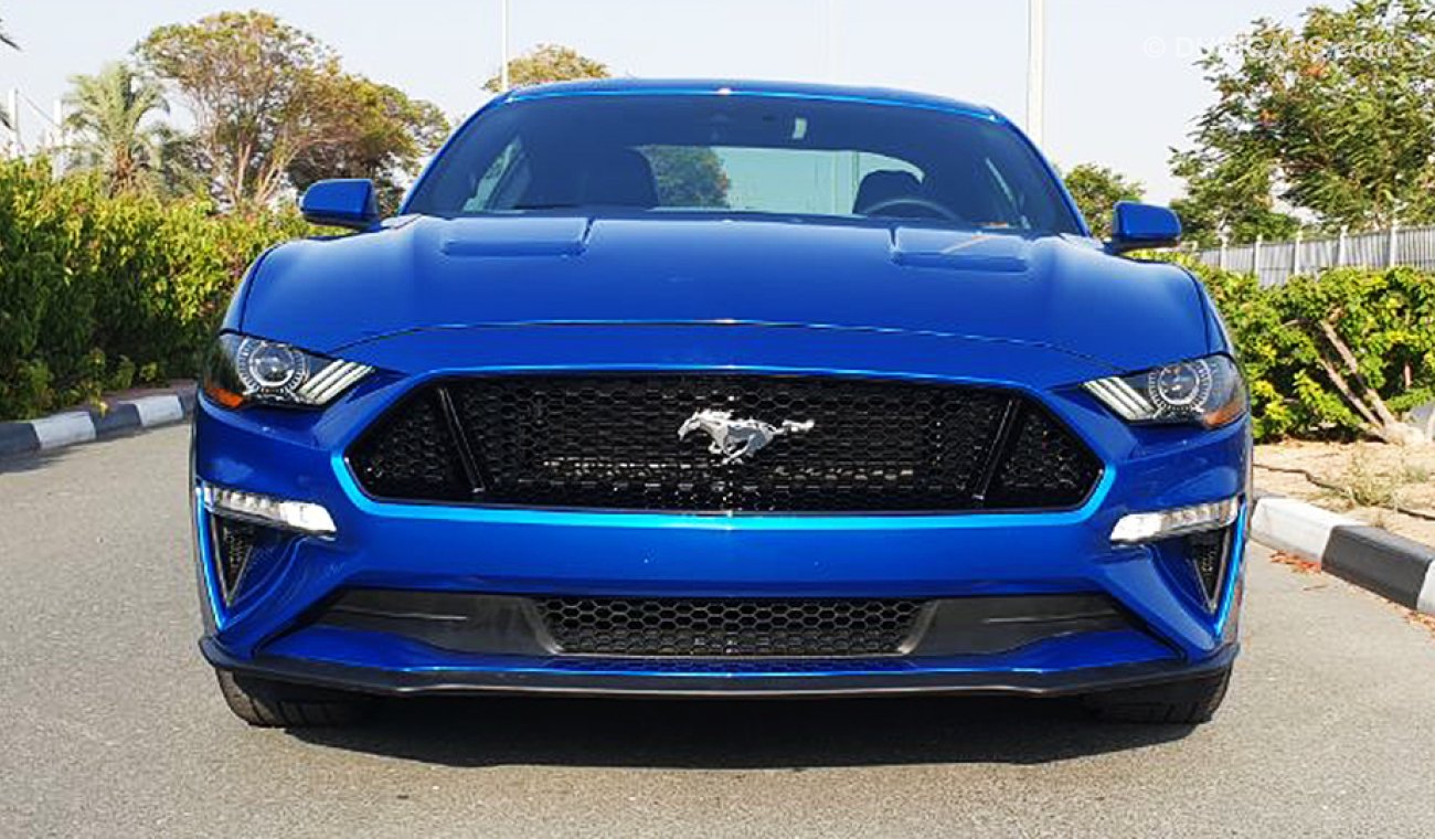 Ford Mustang 2020 GT Premium, 5.0 V8 GCC, 0km w/ 3Yrs or 100K km WTY + 60K km SERV from Al Tayer