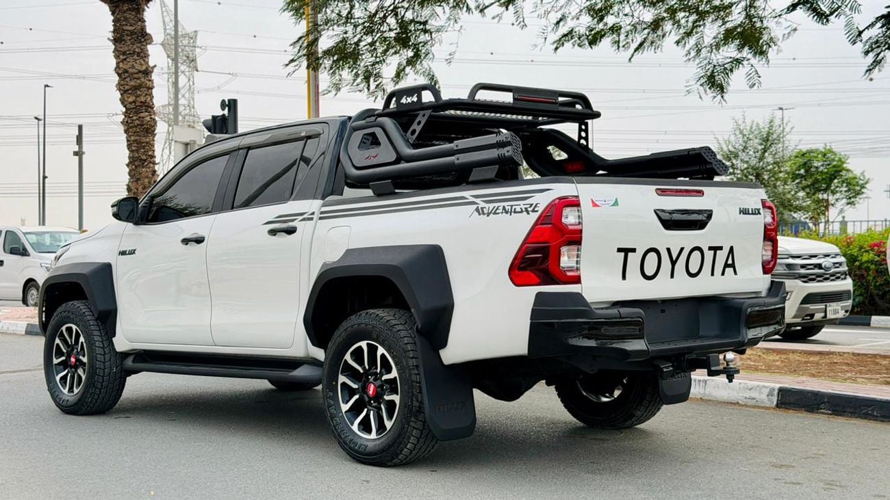 Toyota Hilux 2019 | 2.8L DIESEL ENGINE | AT | RHD | ROOF MOUNTED LED LIGHTS | 4X4 HEAVY SPORTS BAR WITH BASKET |