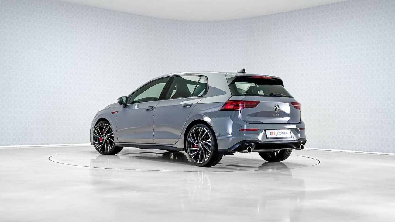 فولكس واجن جولف GTI P2 | AED 1,994 PM | Warranty September 2028 - Service September 2027 | GCC