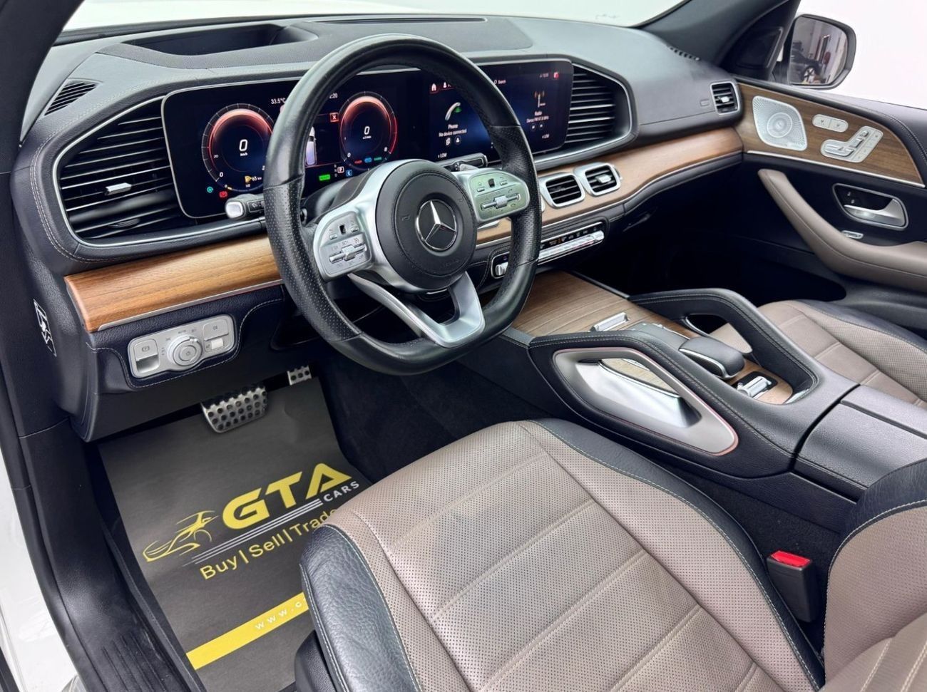 Mercedes-Benz GLS 450 2019 Mercedes-Benz GLS 450 4MATIC, 1 Year Warranty, Full Service History, GCC
