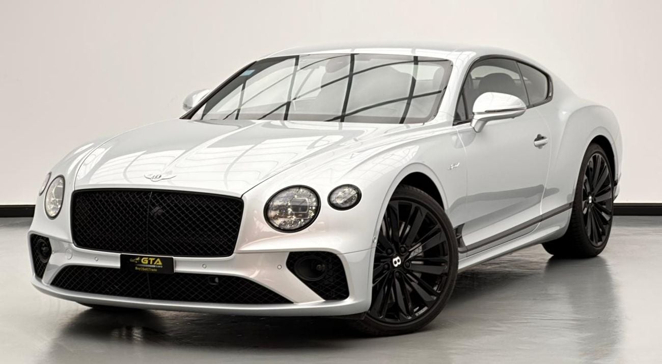 Bentley Continental GT 6.0L W12 (626 HP) 2022 Bentley Continental GT Speed W12, 1 Year Warranty Unlimited Km, Excellent Con