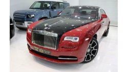 Rolls-Royce Wraith 2017, 38,000KM, Starlights, 4 Bottons, GCC Specs, AGMC Car,