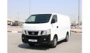 Nissan Urvan 2017 - NV350 - DELIVERY VAN EXCELLENT CONDITION WITH GCC SPECS - VAT EXCLUDED