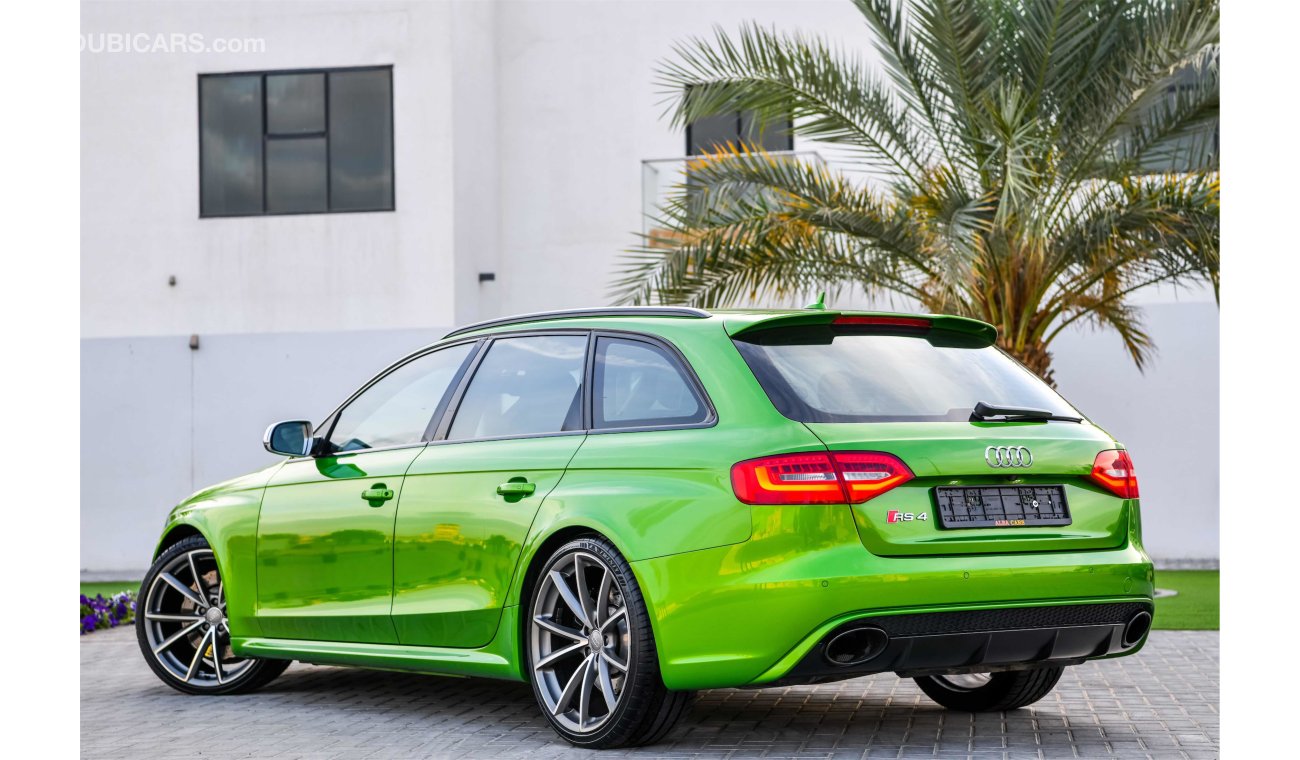 Audi RS4 3 Y Warranty!  - GCC - AED 3,231 P.M. AT 0% DOWNPAYMENT