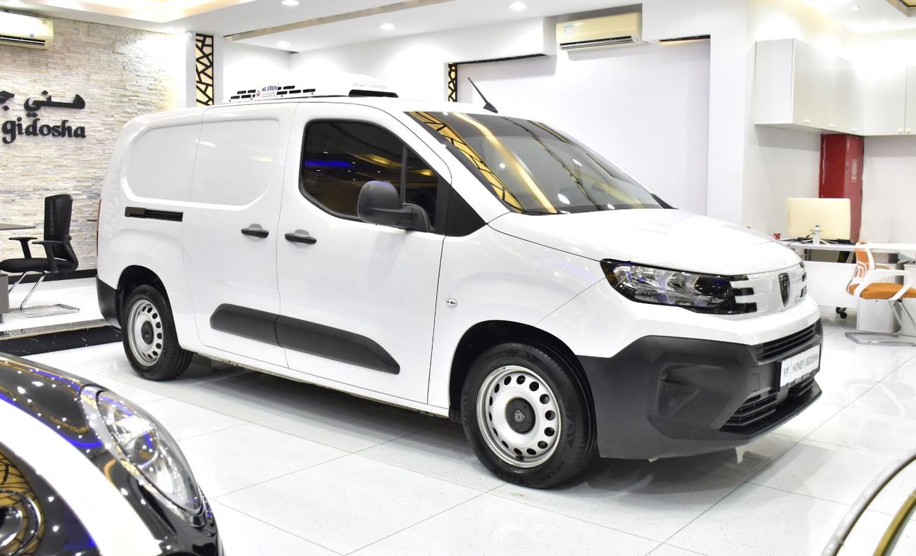 بيجو بارتنر EXCELLENT DEAL for our Peugeot Partner Chiller ( 2025 Model ) in White Color GCC Specs