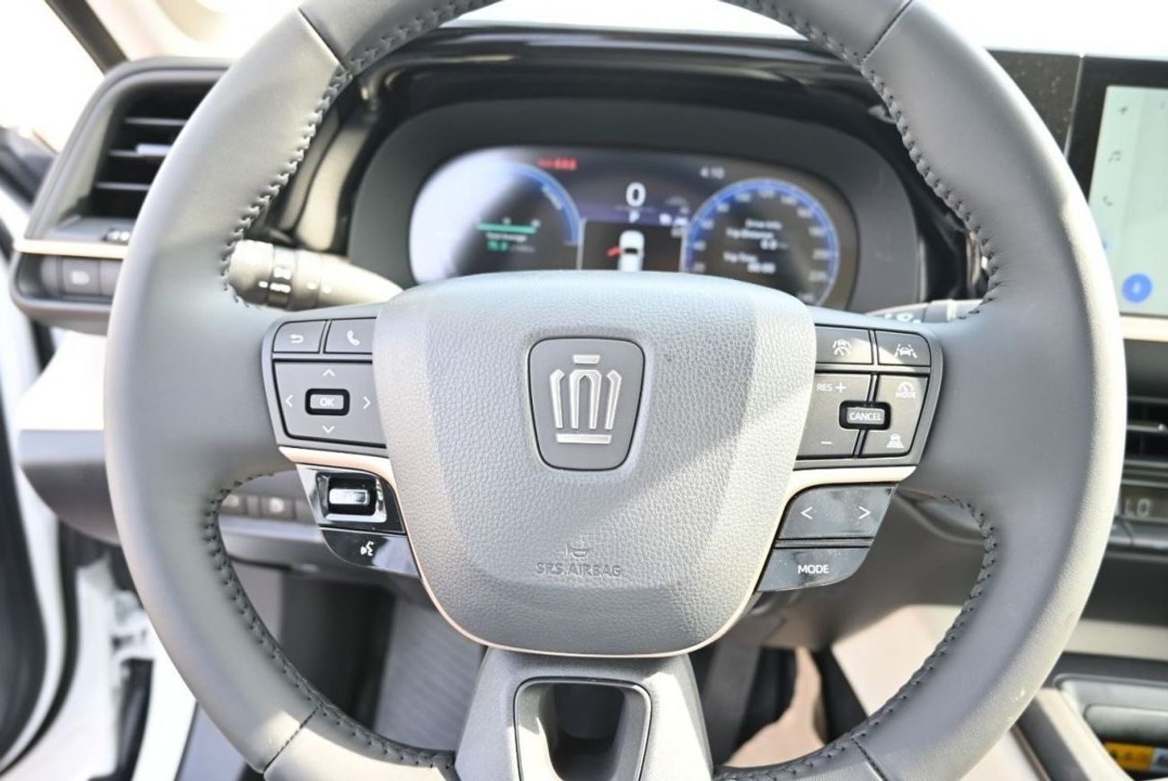 تويوتا كراون تويوتا كراون 2.5 لتر هايبرد، سيدان، دفع أمامي، 4 أبواب، لون أبيض، موديل 2023