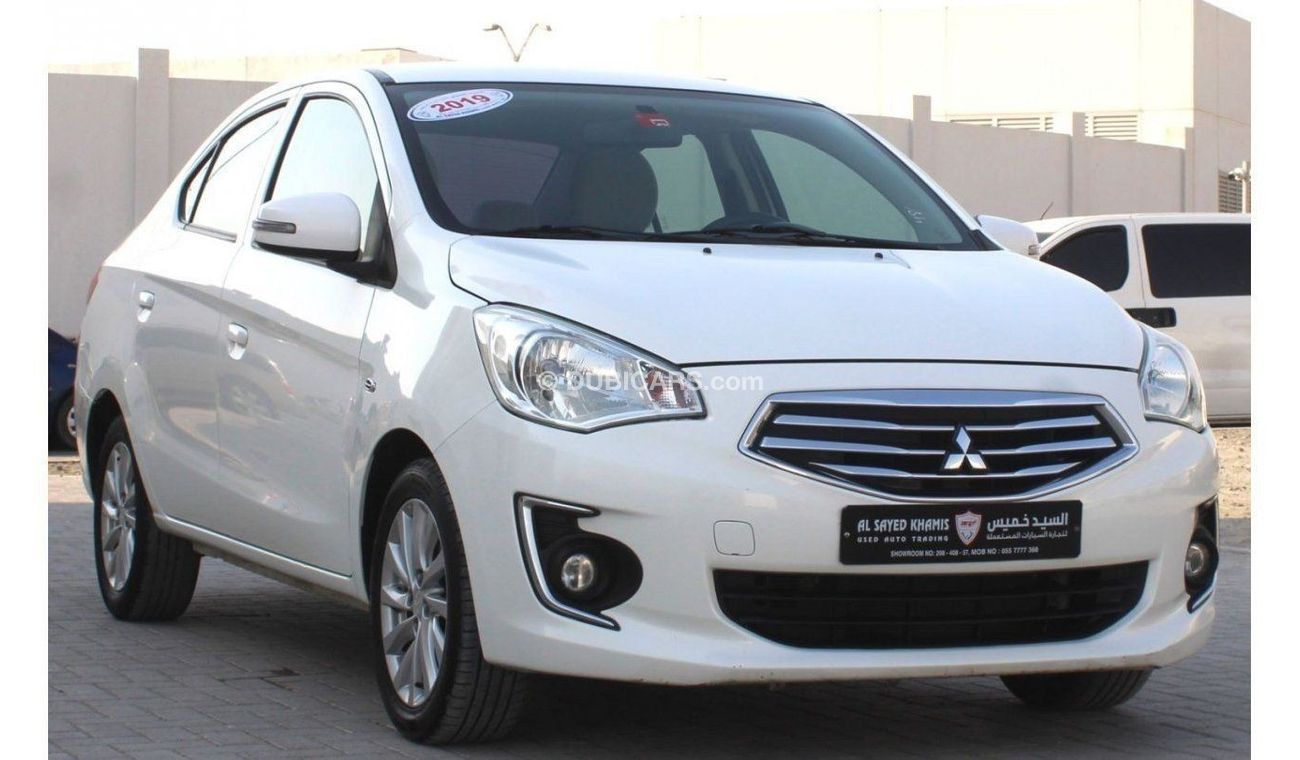 Mitsubishi Attrage GLX Mid Mitsubishi Attrage 2019 GCC, in excellent condition, without accidents