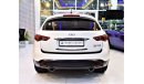 Infiniti QX70 ONLY 59000KM! ORIGINAL PAINT! ( صبغ وكاله ) FULL SERVICE HISTORY Infiniti QX70S 2015 Model!! in Whit