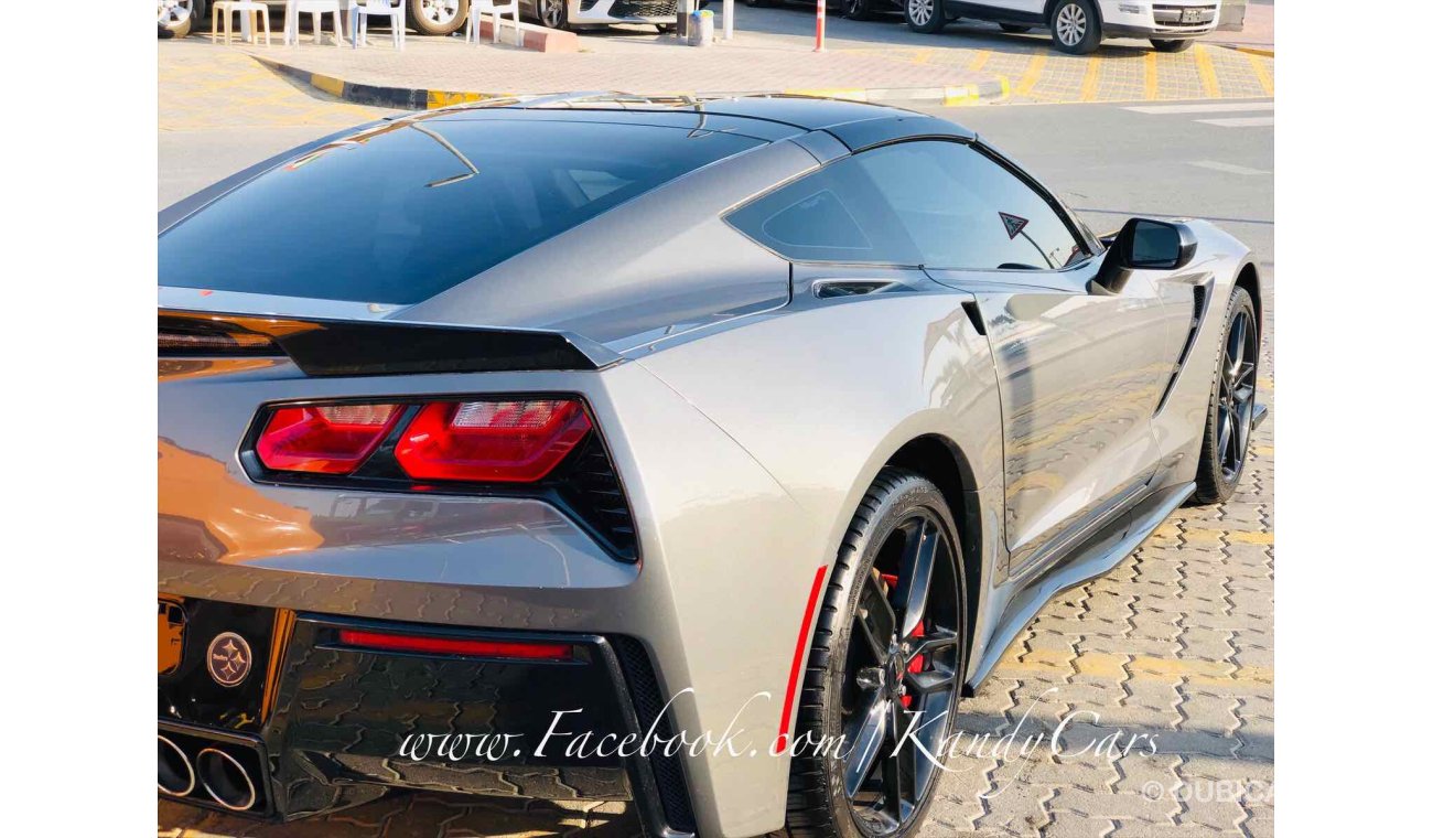 شيفروليه كورفت Z51 / STINGRAY KIT Z06 / ALCANTARA SEATS / HEADUP DISPLAY / 00 DOWNPAYMENT