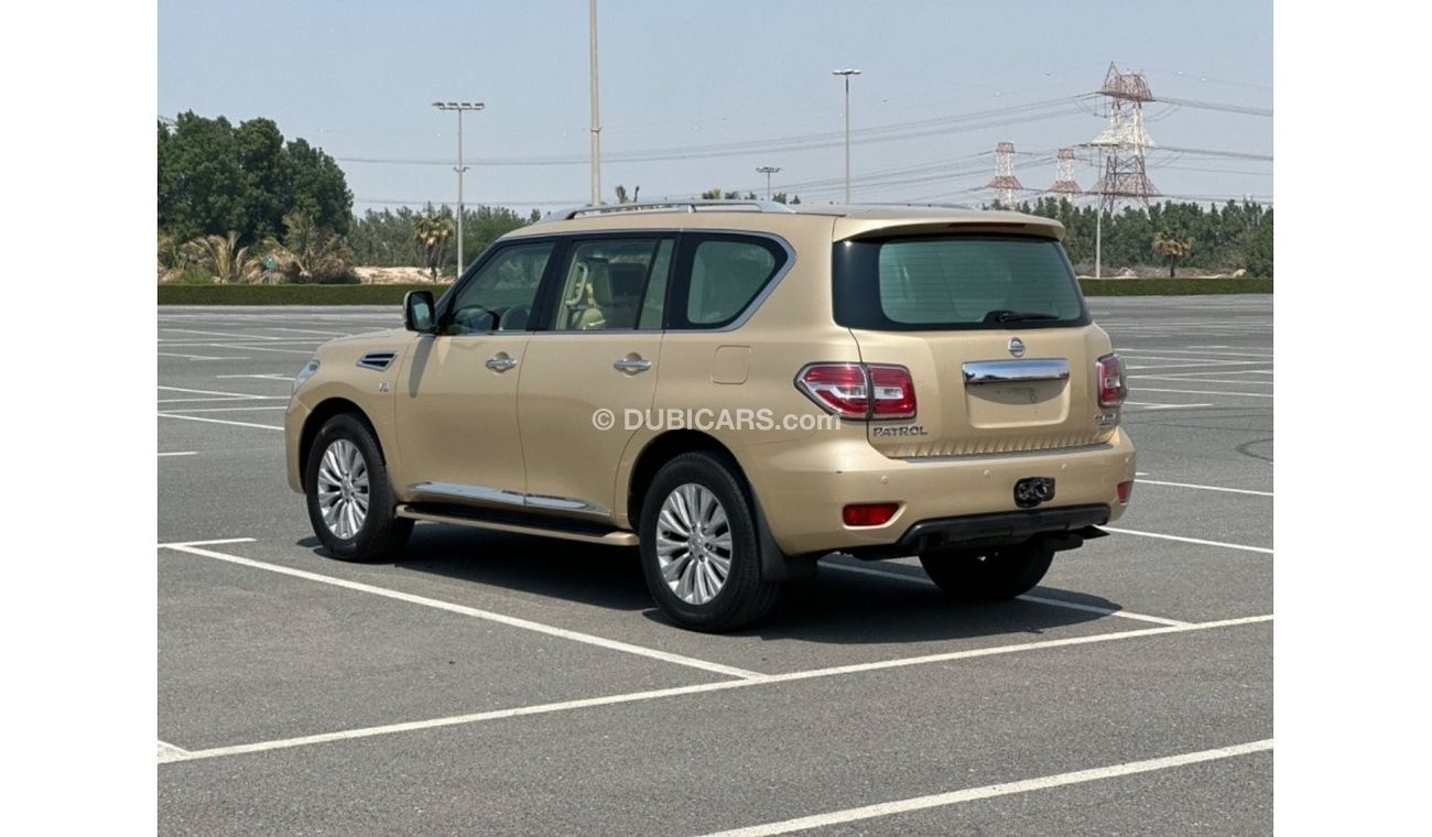 نيسان باترول LE تيتانيوم موديل 2017 خليجي حاله ممتازه جدا من الداخل والخارج فل مواصفات كراسي جلد  وكاميرا خلفيه و