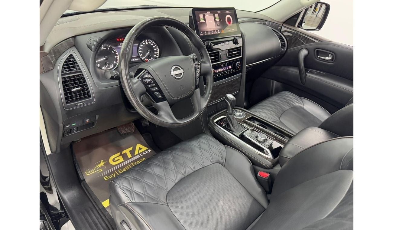نيسان باترول LE Platinum 5.6L 2022 Nissan Patrol Platinum 70th Anniversary, Nissan Warranty + Service Pack, Full