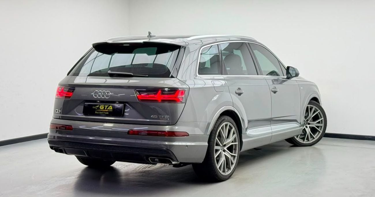 Audi Q7 45 TFSI S-LINE LUXURY 2018 Audi Q7 45 TFSI S-Line, Gta Service Contract, Full Agency Service History
