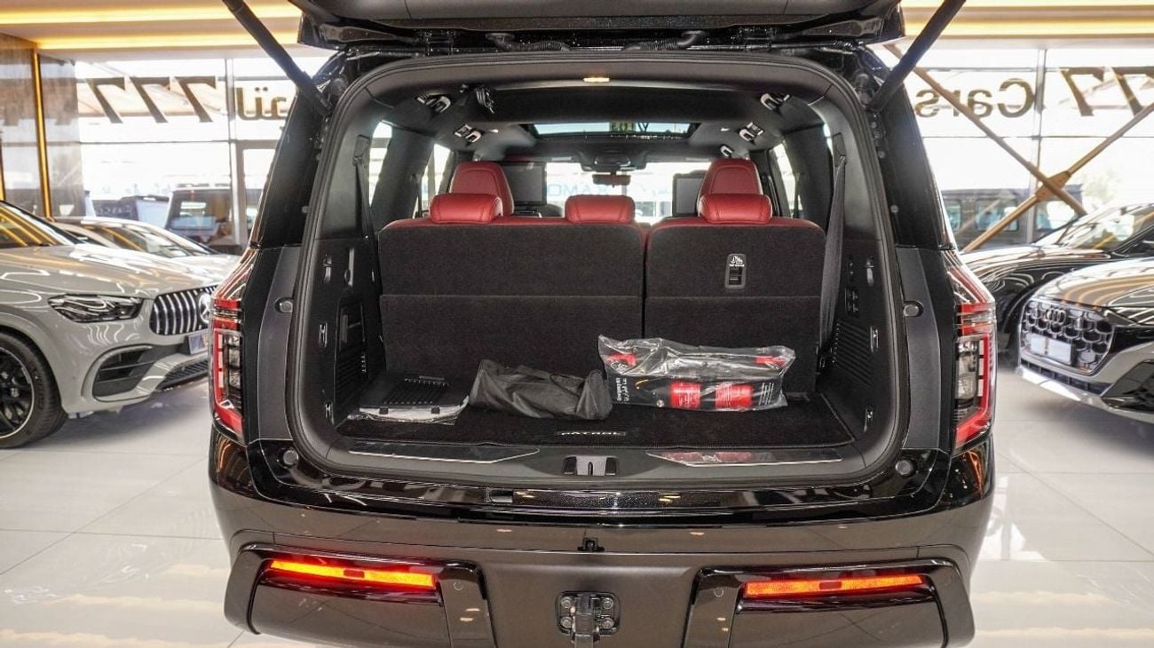 Nissan Patrol LE PLATINUM CITY 2026 INTERIOR RED
