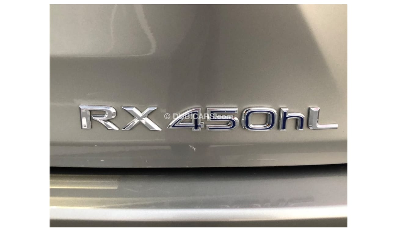 لكزس RX450h Lexus RX-450hL 2019 (GCC HYBRID ) 7-Seater ,Full Option ،Platinum
