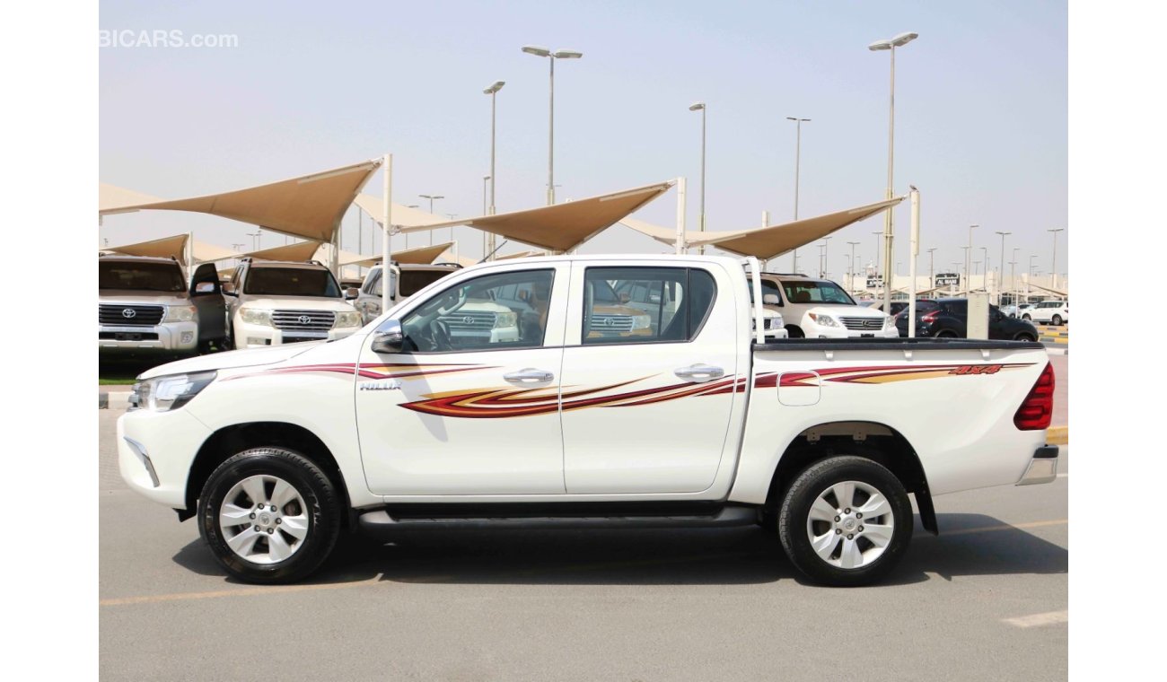 تويوتا هيلوكس 2018  DLX 4X4 FULL OPTION DIESEL DUAL CABIN PICKUP